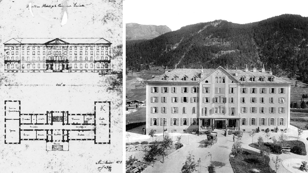 Grand Hotel Zermatterhof 1876-1879 - Zermatt
